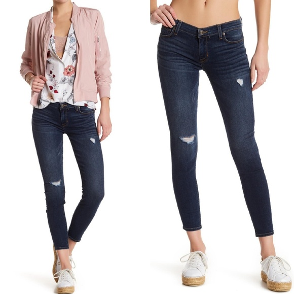 Hudson Jeans Denim - •Hudson• Krista Super Skinny Crop in Laidback